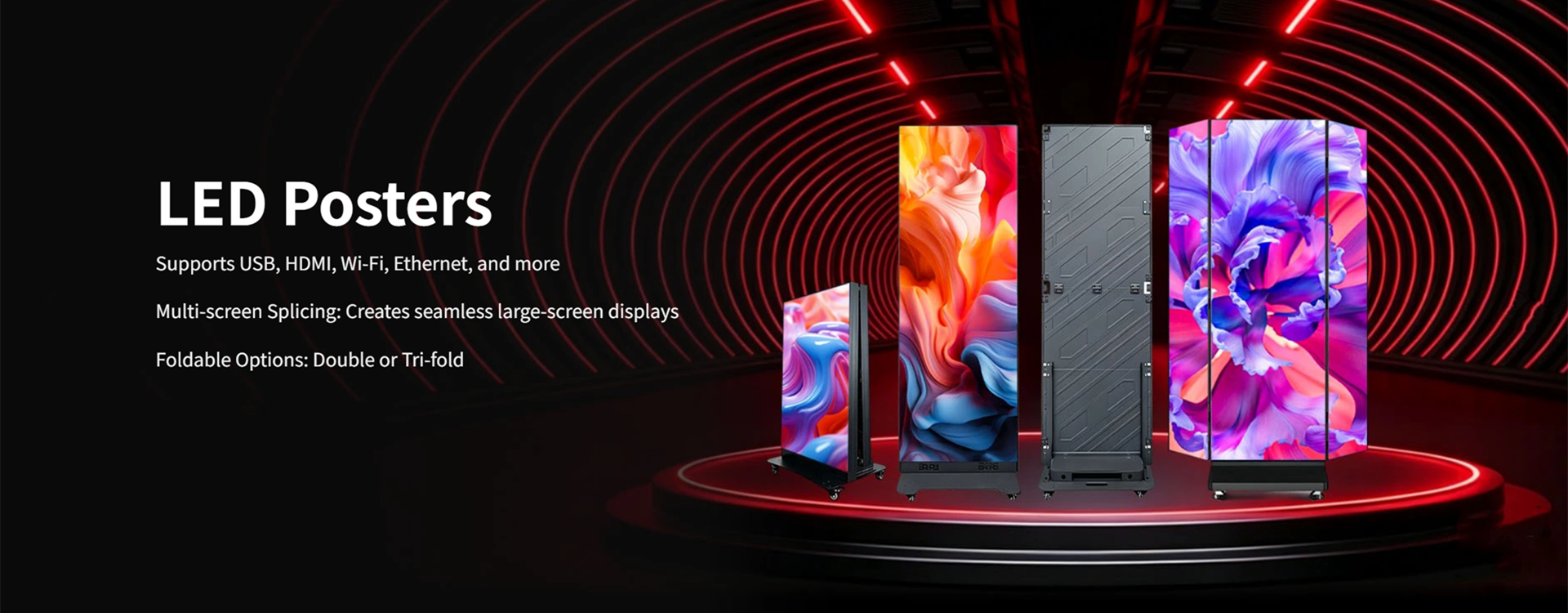 LED posters