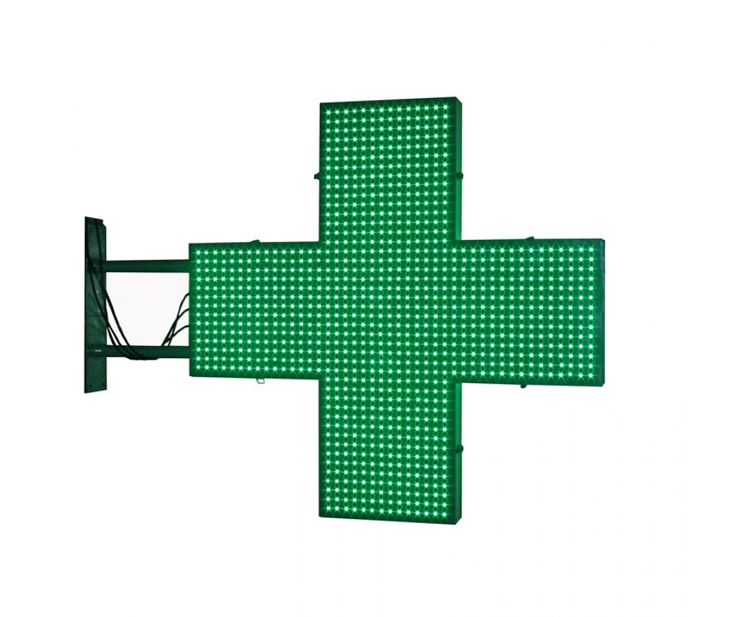 Simple LED Pharmacy cross 48x48cm 60x60cm 80x80cm