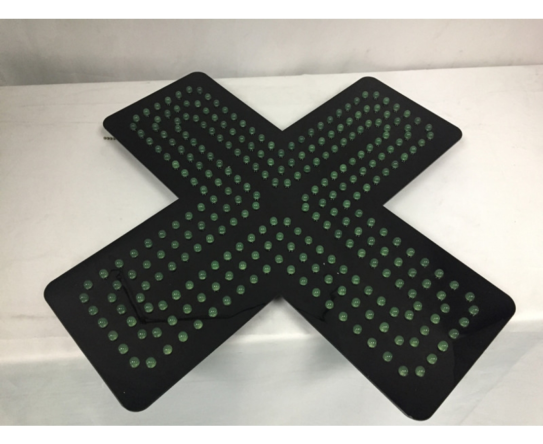 Indoor 30x30cm 48x48cm 60x60cm Green LED Pharmacy Cross
