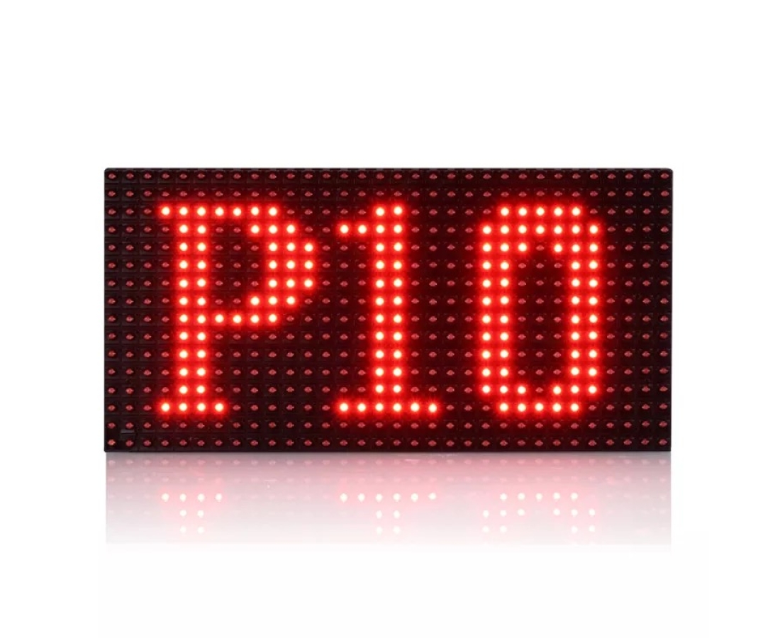 Ultra-thin Design P10mm 16X96 Pixels SMD LED Programmable Scrolling Message Sign Board PC Software Change Messages