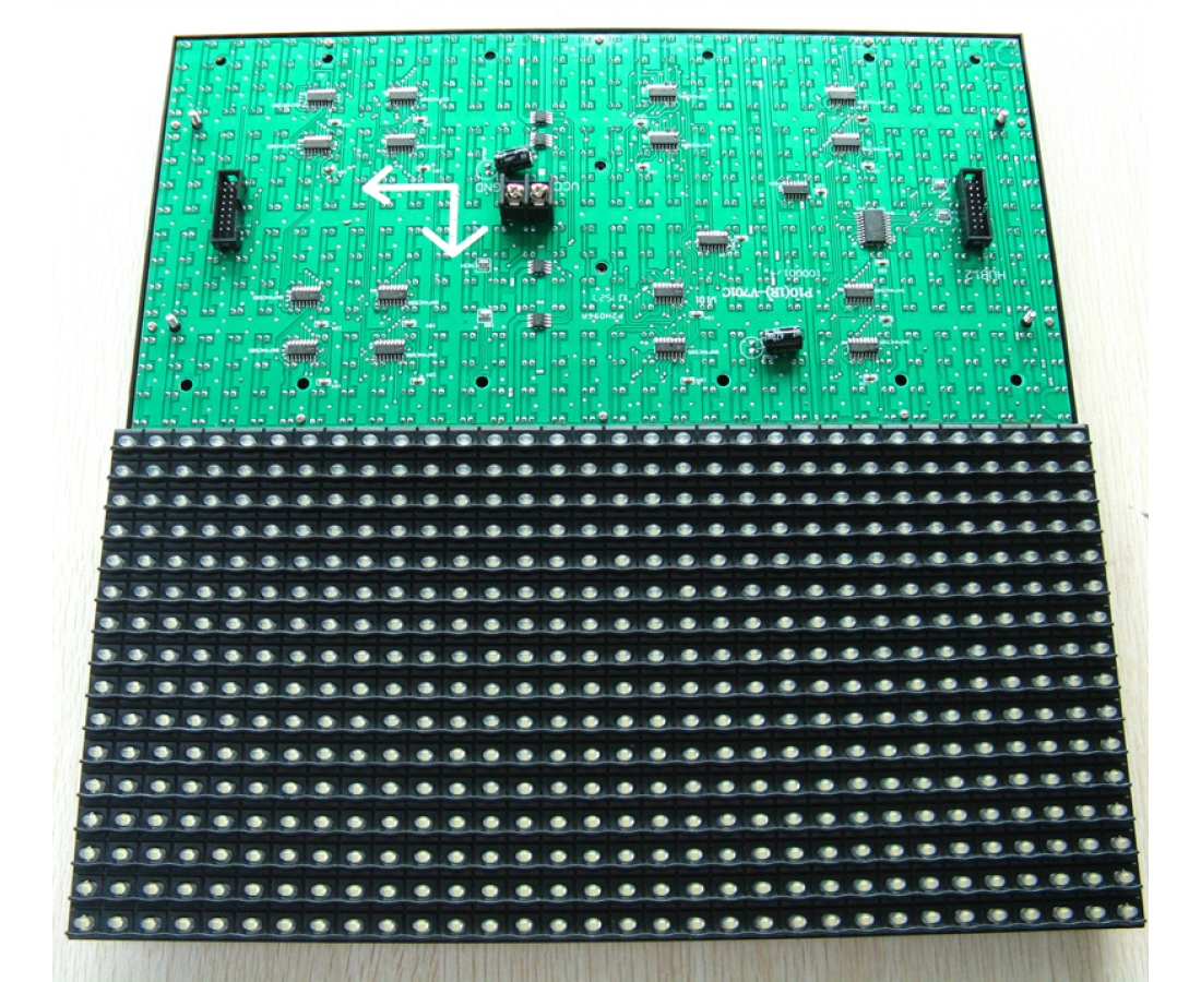 Indoor DIP Monochrome Color LED Display Module