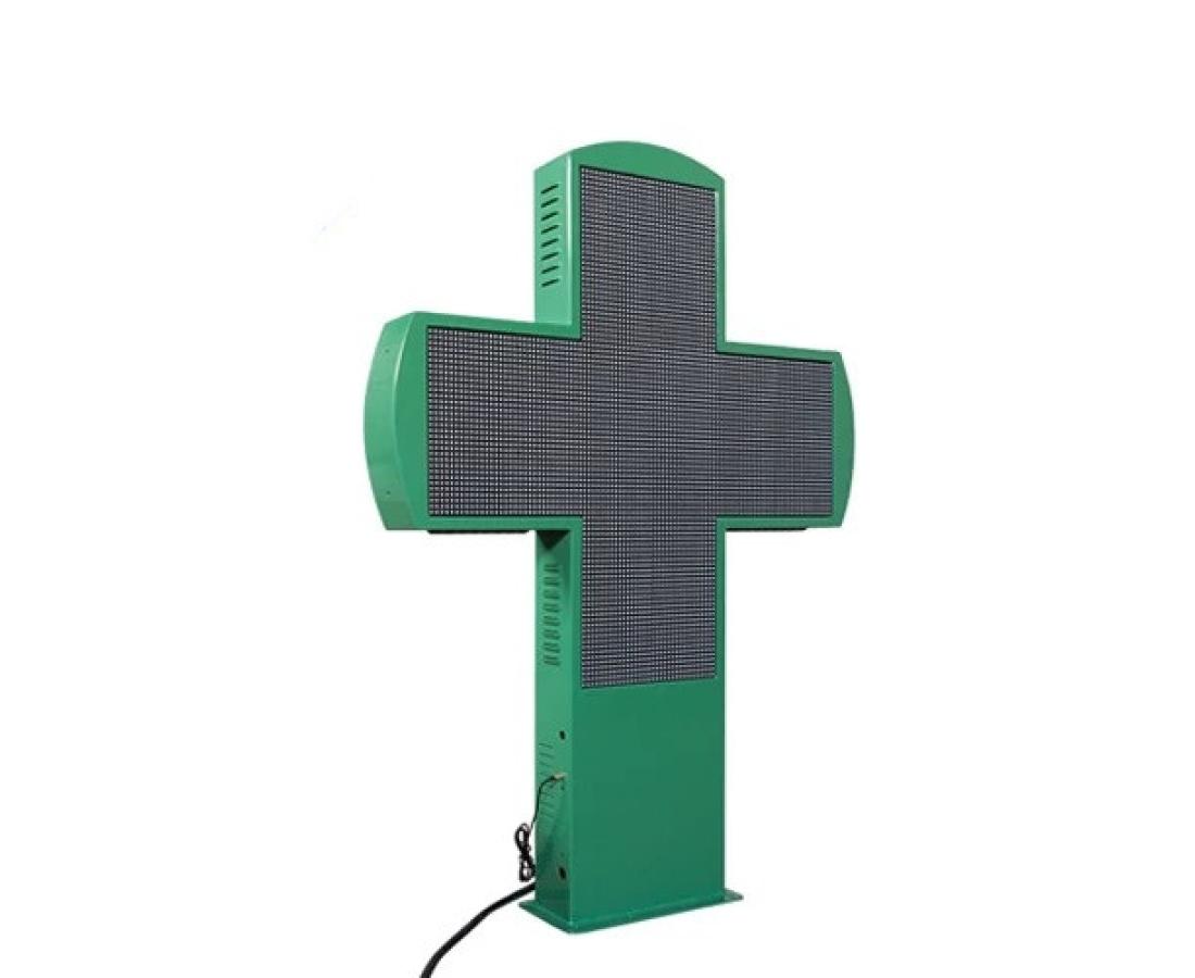 P16 800x800mm LED Pharmacy Cross