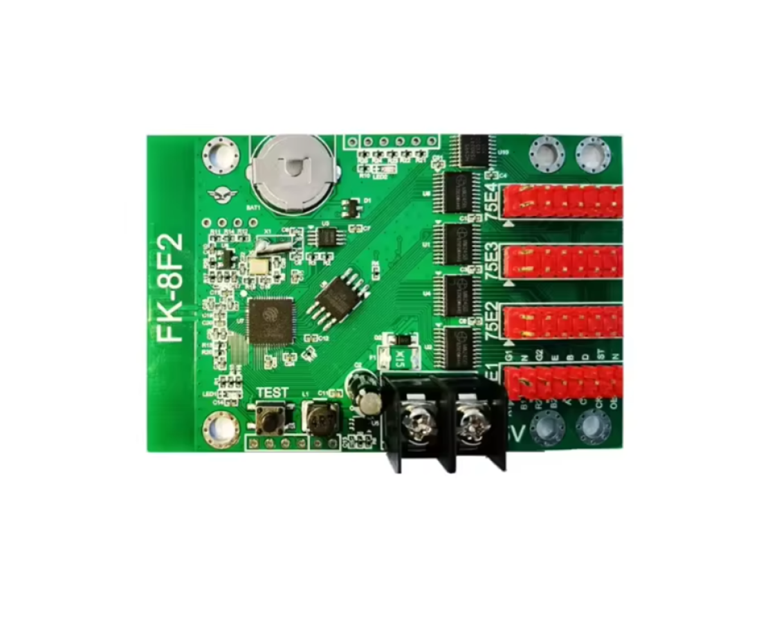 FK-8Fn , FK-8F1 , FK-8F1a , FK-8F2 , FK-8F3 , FK-8F4 WiFi / USB Full Color Small LED Dispaly Sign Control Card