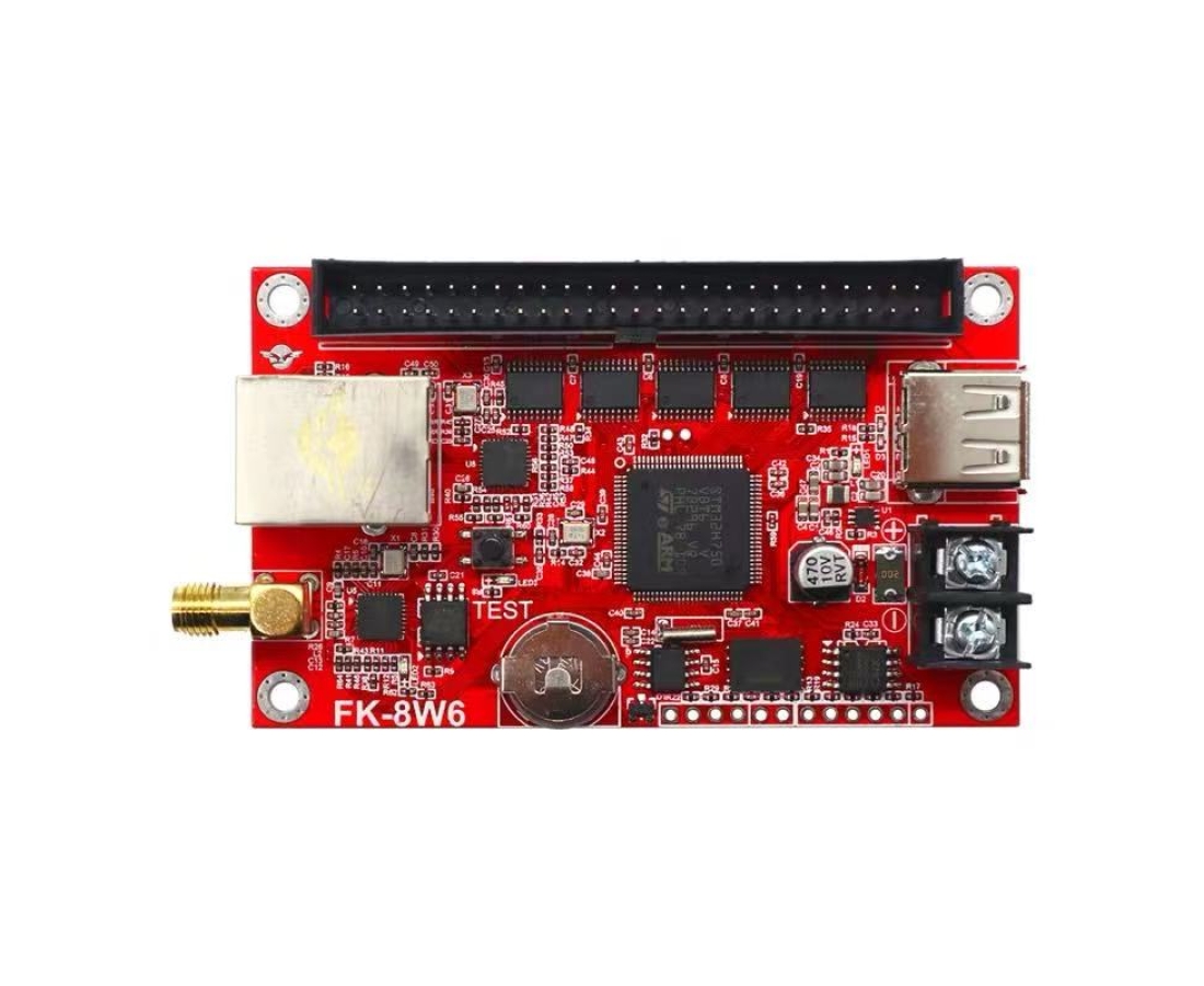 FK WiFi / USB / LAN Series Single / Dual Color LED Control Card 8W5 8W6 7W6