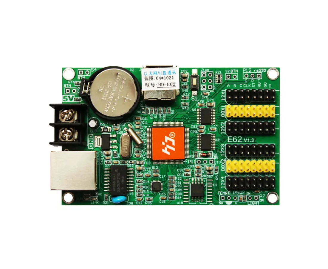 HD Network Port LED Control Card E62 | E63 | E64