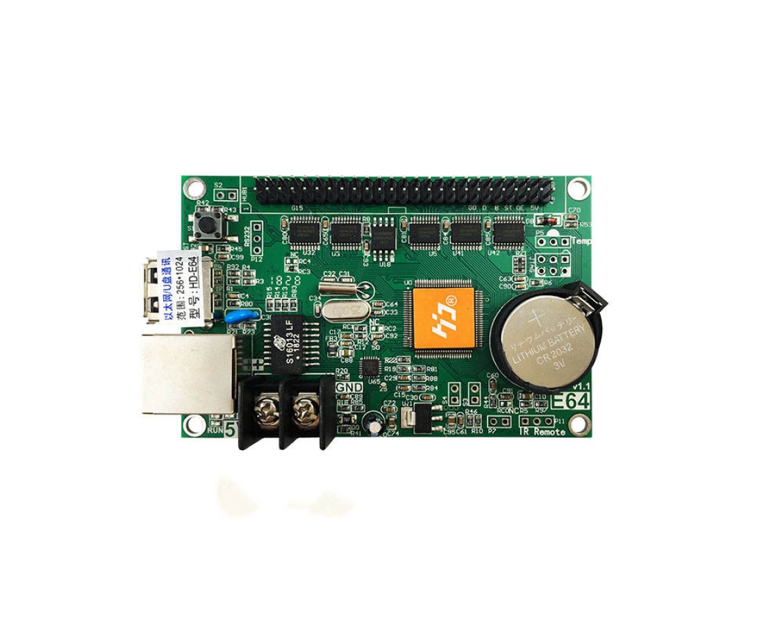 HD Network Port LED Control Card E62 | E63 | E64