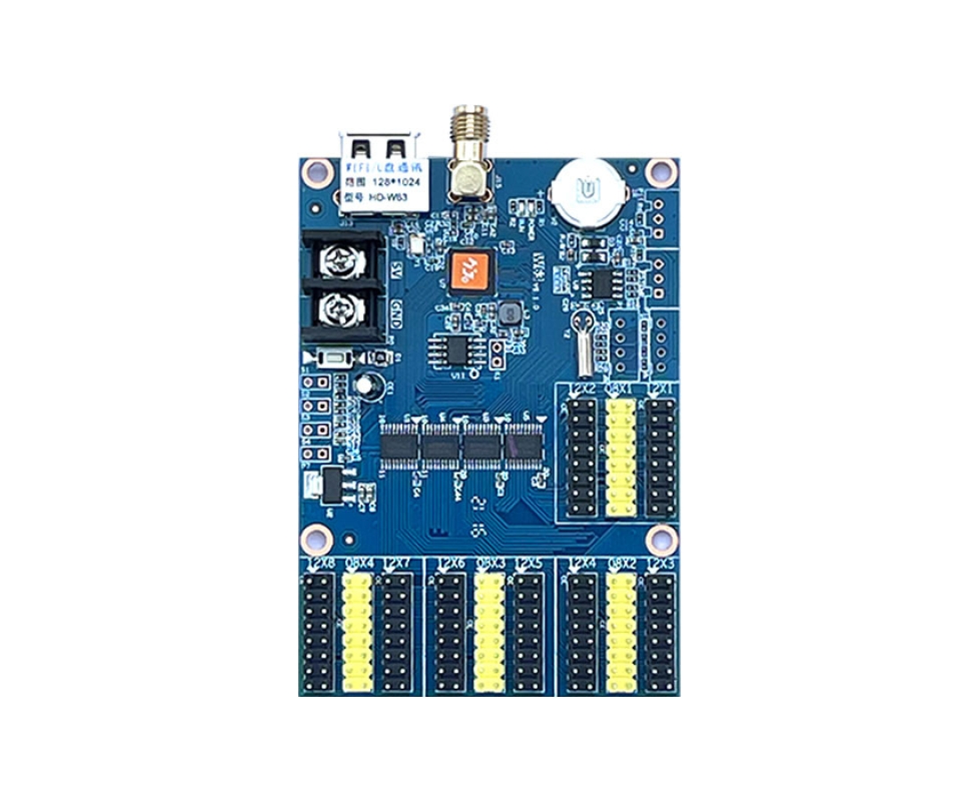 HD Monochrome Wi-Fi / USB LED control card W60 | W62 | W63 | W64A