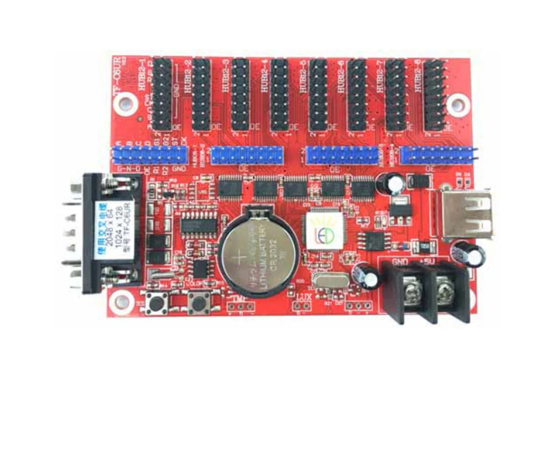 TF USB Series Single / Dual Color LED Control Card S6U | S6UR  | A6U| MU | C6UR | F6UR