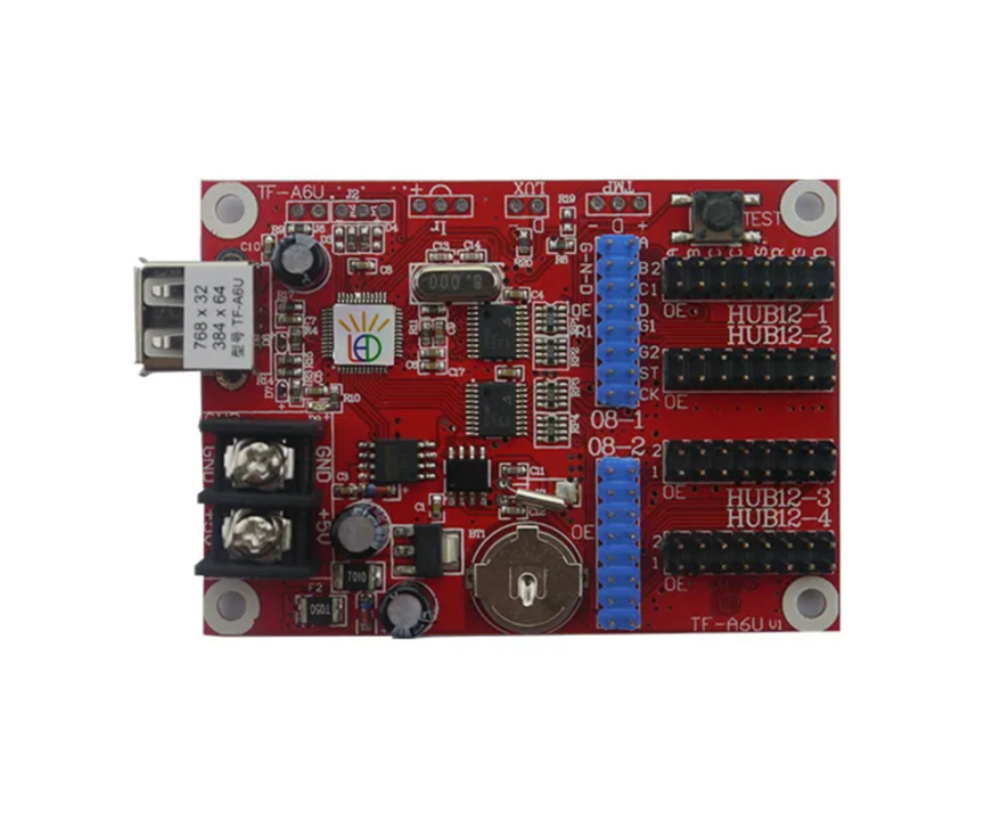 TF USB Series Single / Dual Color LED Control Card S6U | S6UR  | A6U| MU | C6UR | F6UR