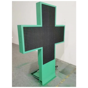 P20 Outdoor Waterproof IP65 Green Color LED Pharmacy Cross