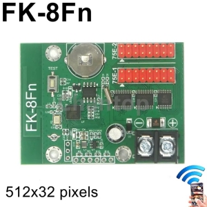 FK-8Fn , FK-8F1 , FK-8F1a , FK-8F2 , FK-8F3 , FK-8F4 WiFi / USB Full Color Small LED Dispaly Sign Control Card